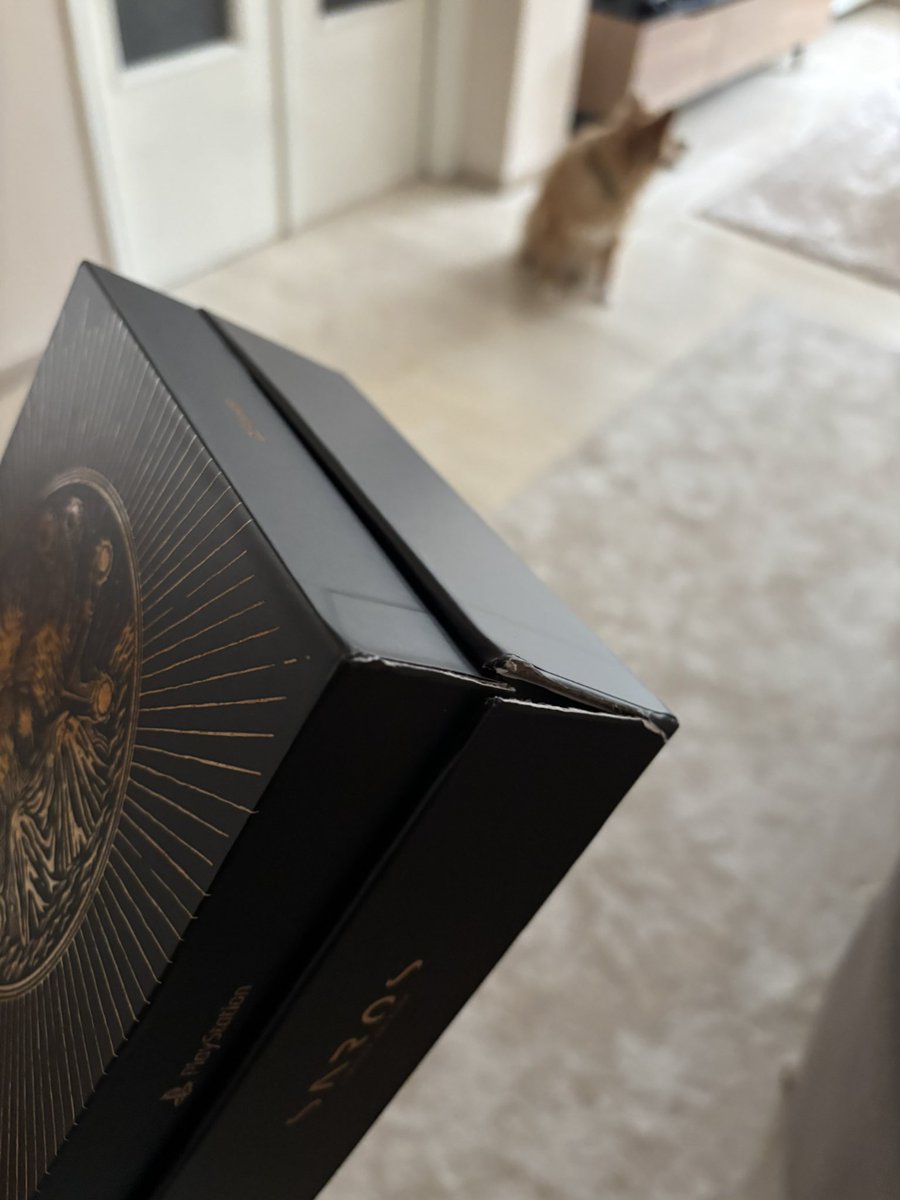 GeorgeStoumpos's tweet photo. This is not how a paid and especially a limited edition item should be handled. That’s a shame and you will hear from soon.  @DFranklinOFCL @PlayStation @Housemarque https://t.co/f2mO36rFjA