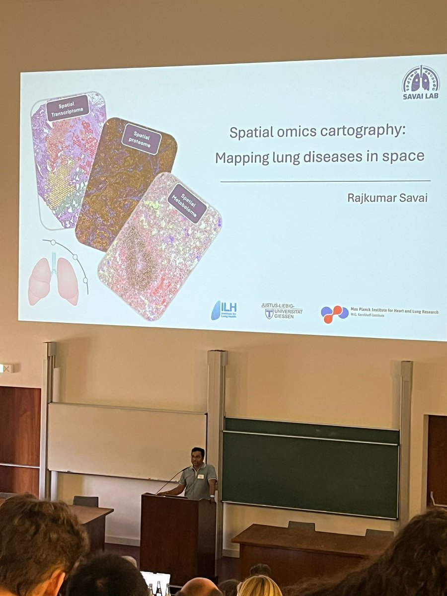 Savai_Lab's tweet photo. Great CPI2.0 retreat in Bad Nauheim! Happy to introduce our spatial omics in transcriptomics, proteomics and metabolomics with the community! 🫁🔬@r_savai https://t.co/fjoM6FjeJg