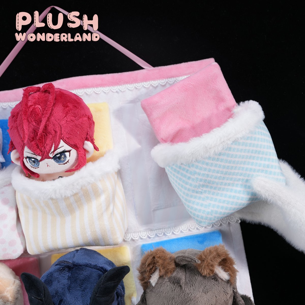 WonderlandPlush's tweet photo. Got dolls but nowhere cute to put them? 😭 PW Hanging Beds to the rescue!! 💪

🌟 Colors &amp; straps still in progress
🌟 Easy mix &amp; match with Velcro
🌟 Perfect for 10cm or 20cm cuties

🛒 https://t.co/PjVCK2zSx7
#anime #game #plush #plushwonderland https://t.co/34zpfRFipr