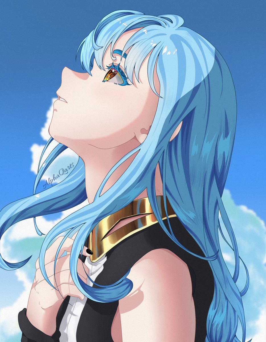 AlphaPyakh1's tweet photo. Rimuru enjoying a nice blue sky #転スラ #リムル https://t.co/0e9YLx1VCH