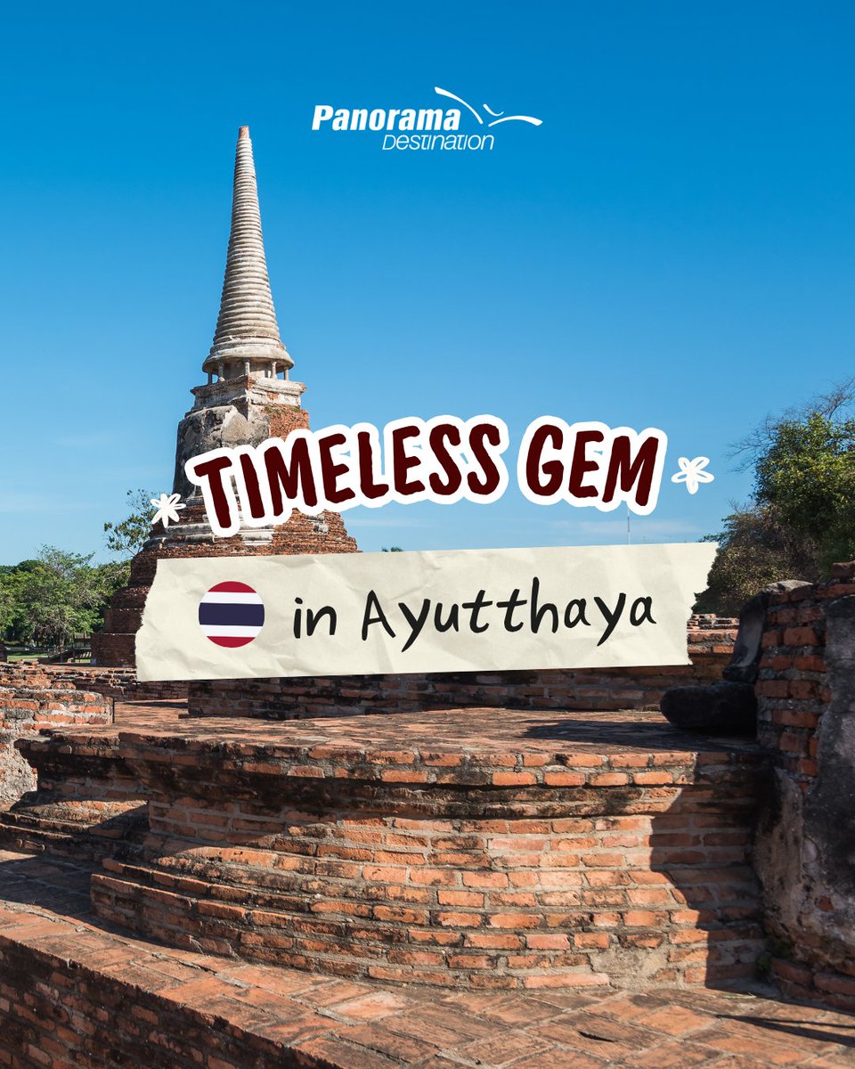 PDESOfficial's tweet photo. Step into a place where ancient temples and every corner feels like a movie scene you didn’t know you needed.

#tourism #thailand #ayutthaya #temple https://t.co/HQvY9FoIOh