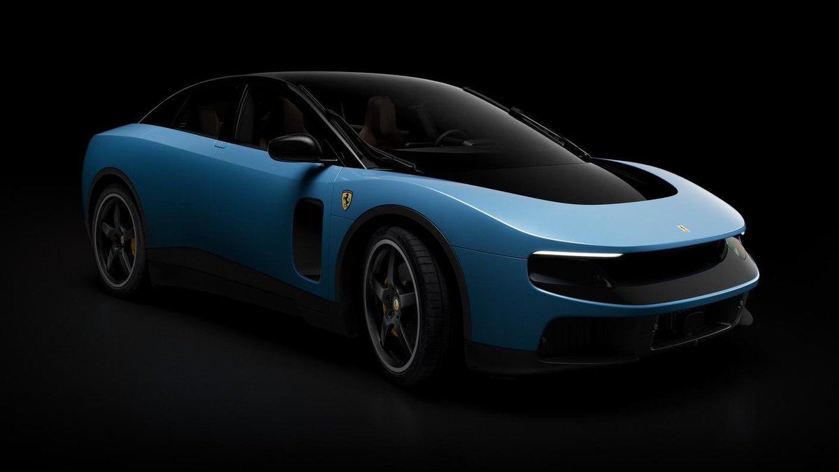 AndyBacciarini7's tweet photo. Jaguar started to suck… now Ferrari just joined the club.

Rest in peace to proper supercars. 
This “Luce” is criminal 😂

#FerrariLuce https://t.co/x8wExxwyR9