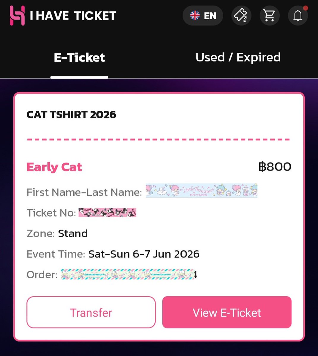 Mininute's tweet photo. หารบัตร #CATTSHIRT2026

คุณ : วันที่ 6 — 350฿
🟢 นัดรับหน้างาน

สนใจ dm or mention 🙇🏻‍♀️ https://t.co/qkwaXOIWOu