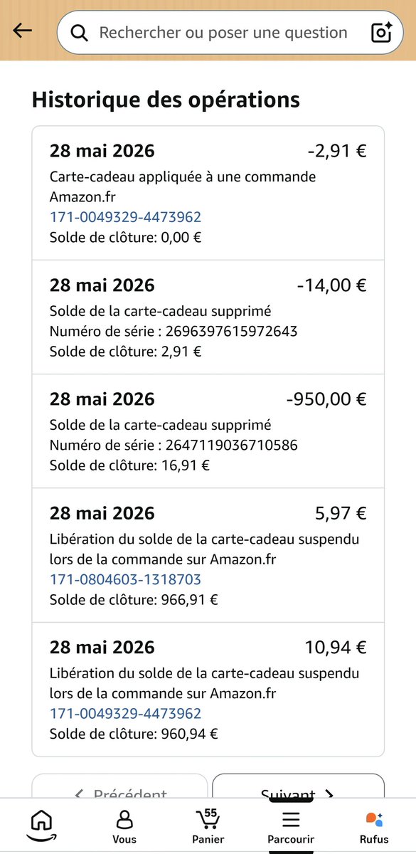Thomashlz04's tweet photo. A quoi vous jouez @amazon @AmazonFrance ? https://t.co/zE1t7A5mR9