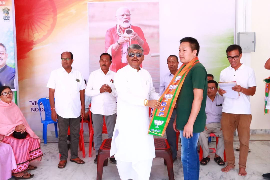 KonthoujamG's tweet photo. In a significant boost to the party organization, 115 members of the JDU from Polling No. 26/27, Ningthoukhong Ward No. 2, have officially crossed over and joined the Bharatiya Janata Party (BJP) today.
​The new members stated that their move is aimed directly at strengthening the grassroots party organization of the BJP Bishnupur Mandal and driving forward the vision of development.
​A warm welcome to all the new members into the BJP family. Together, towards a stronger booth and a stronger nation.
@narendramodi @AmitShah @rajnathsingh @NitinNabin