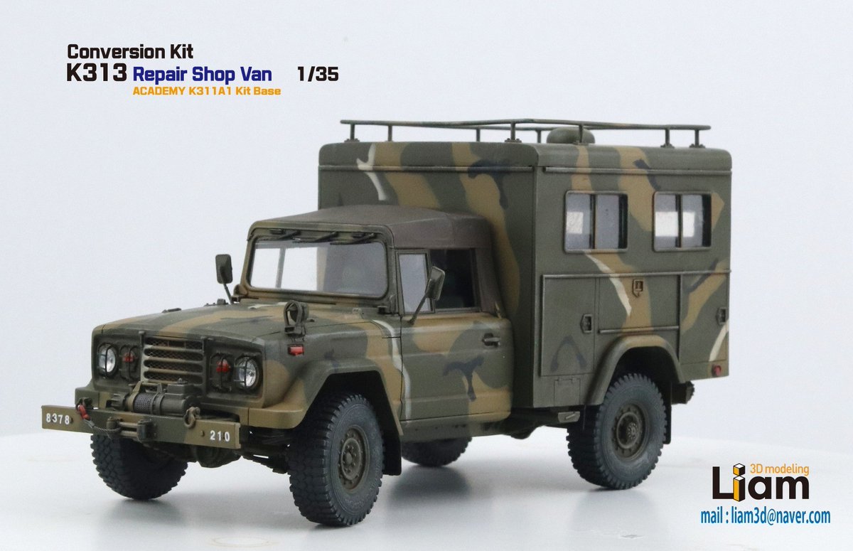 Armorama's tweet photo. K311 Ambulance &amp; Repair Shop Van Conversions from Liam3D https://t.co/JsfpgQfyR3 https://t.co/Mcl8ncrFh5