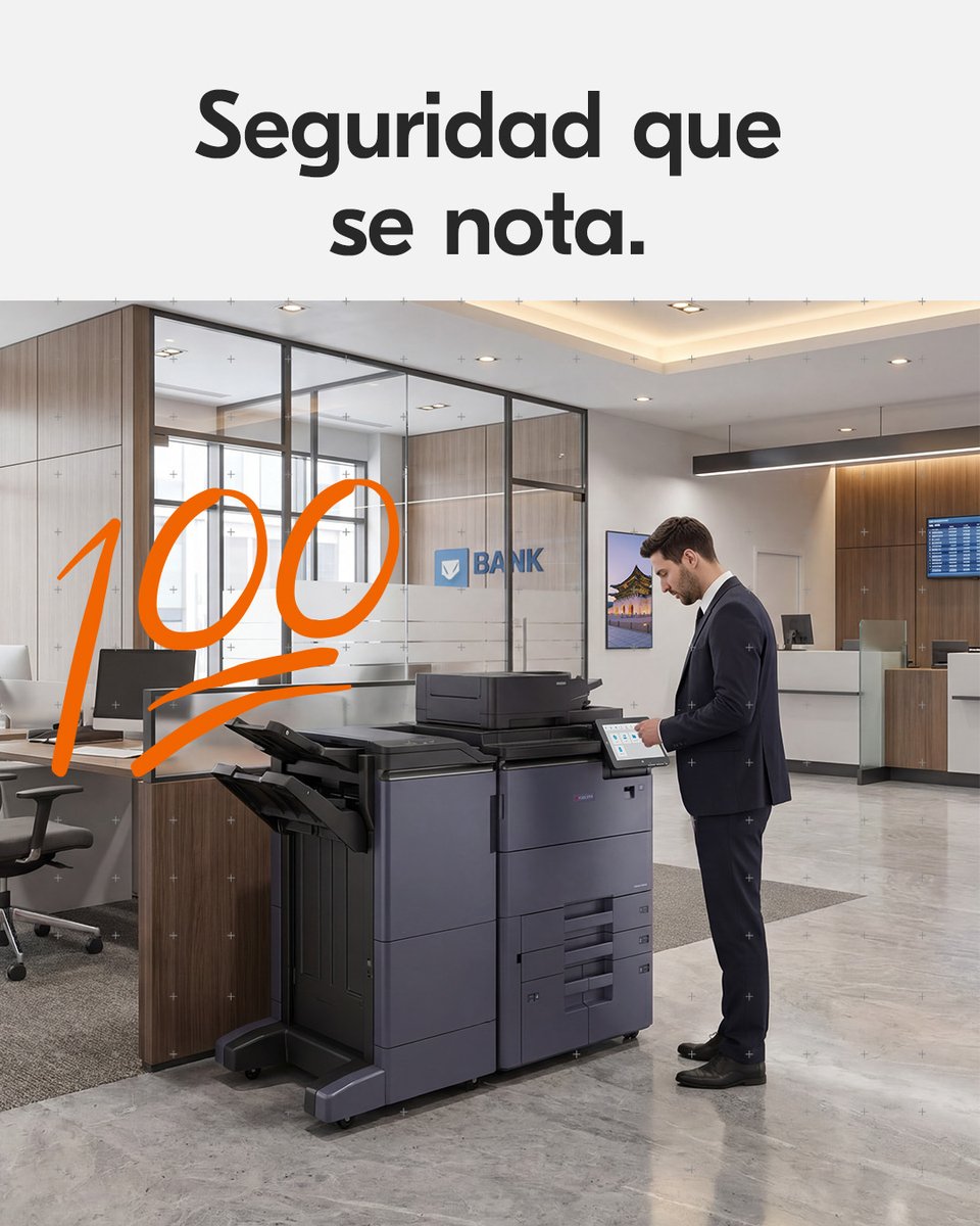 KYOCERA_DS_ES's tweet photo. Impresión protegida. 

Con la nueva serie TASKalfa MZ9500ci/MZ10500i y sus cuatro equipos multifuncionales monocromo A3, las medidas de seguridad inteligentes ayudan a mantener la información confidencial donde debe estar, sin ralentizar el trabajo.

#KyoceraEsCalidad https://t.co/vOL83v3xbv
