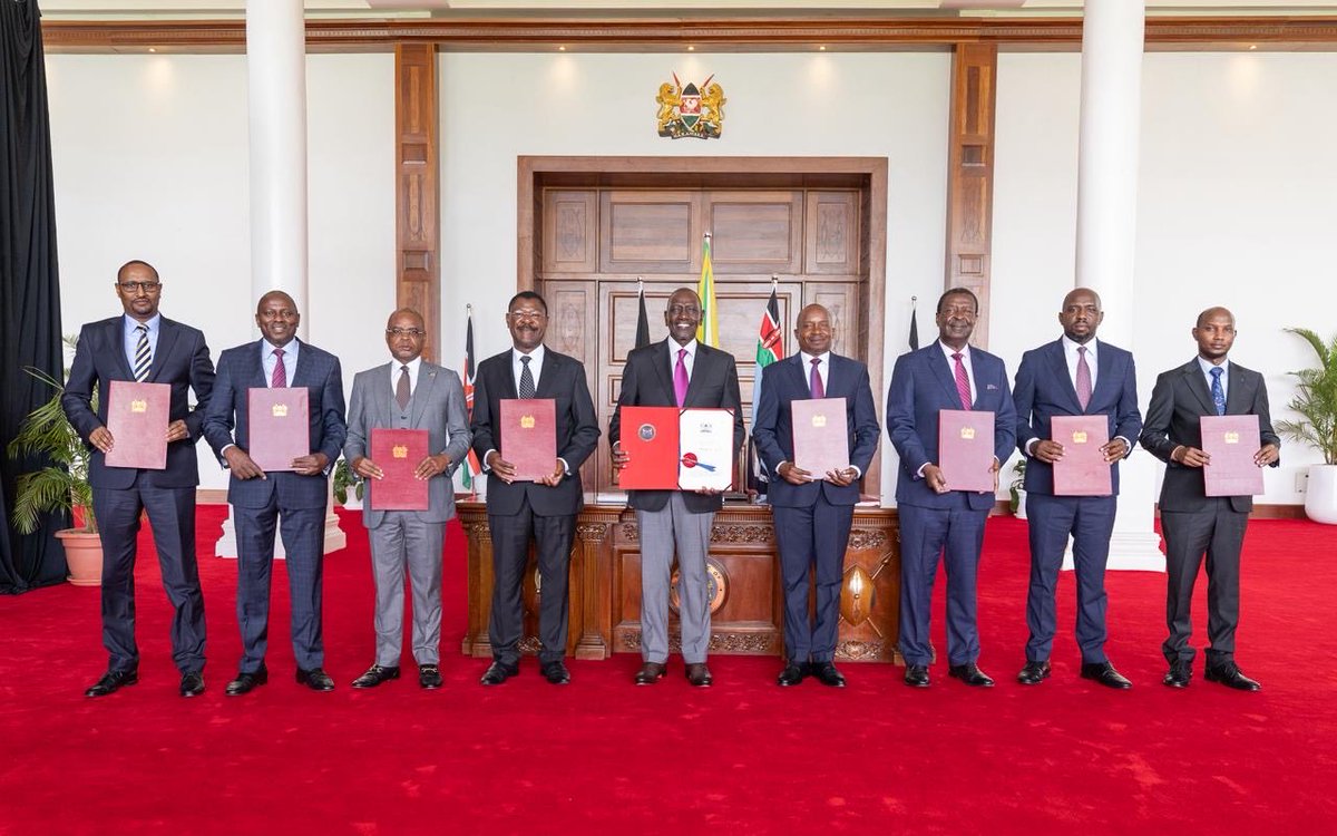 kipmurkomen's tweet photo. The signing into law of the National Disaster Risk Management Bill, 2023, by the President, H.E. @WilliamsRuto, marks a major milestone in strengthening our capacity to prevent, prepare for, and respond to disasters.

The new law establishes a comprehensive legal and institutional framework for disaster risk management across the national and county governments.

The key provisions of the Act include establishment of the National Disaster Risk Management Authority and mandatory disaster preparedness plans for all public institutions such as schools, colleges and hospitals.

It also calls for the establishment of county disaster risk management committees for rapid local response, a real-time national disaster information system, and dignified assistance and relief for disaster victims and families.

We congratulate the National Assembly Majority Leader, Hon. @KIMANIICHUNGWAH, for sponsoring this important Bill and both Houses of Parliament for considering and approving it.

The Government remains committed to ensuring that lessons learned from recent tragedies translate into stronger prevention measures and more effective emergency response systems.