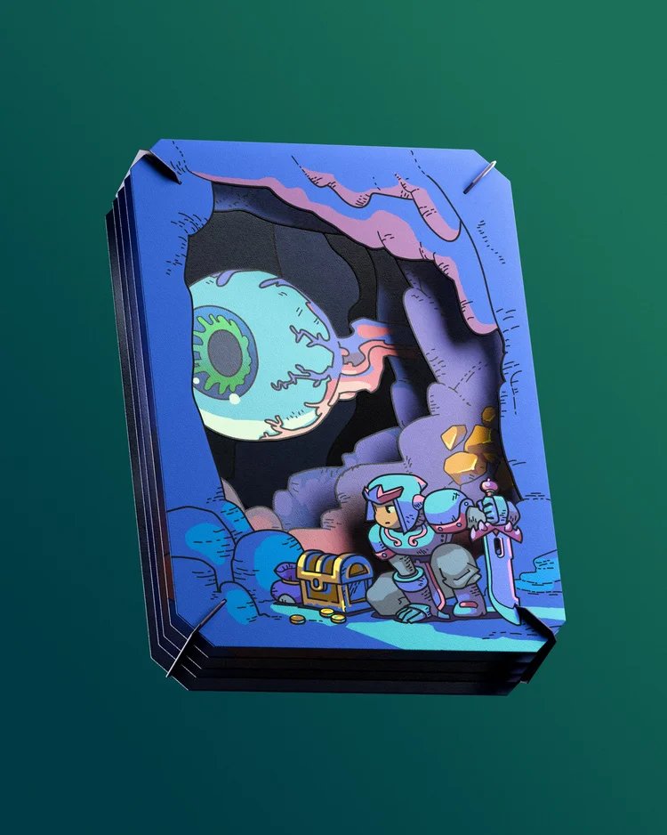 denfaminicogame's tweet photo. 『テラリア』のアートワークを深掘りする書籍「Terraria: Design Works」が発表。2027年第2四半期に発売予定
https://t.co/R15wNxnZVO 

バイオームやアイテムのデザイン、どこから『テラリア』が誕生したのかなどを追求する。デラックスエディションにはカードゲームやピンバッジなどのグッズを同梱 https://t.co/Vf3G96AcF7
