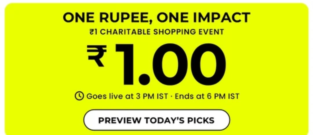 PaisaaBachaoo's tweet photo. Savana 1 rs sale start at  today 3pm 

App link 🔗 https://t.co/Ayu02tmzym https://t.co/R27nociPyY