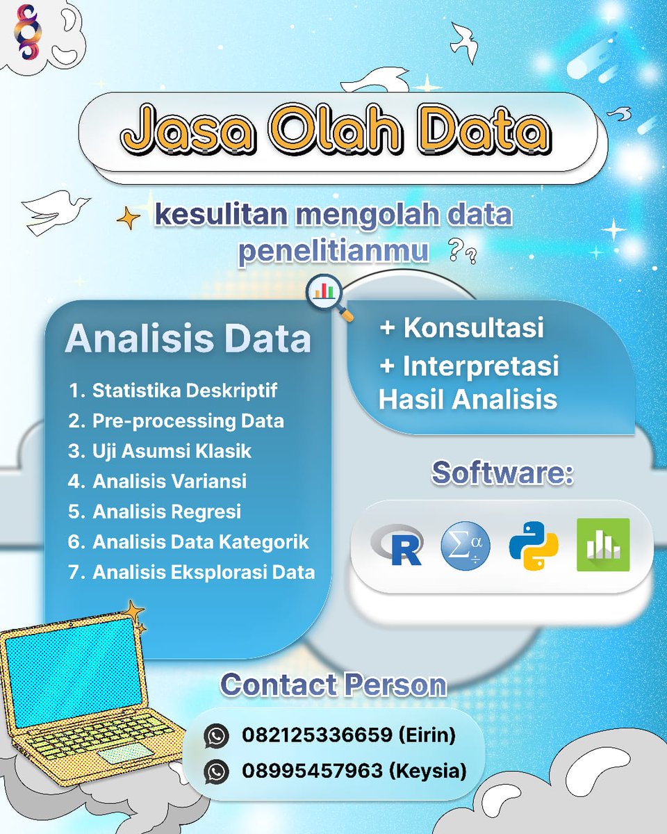 Tokonya Pesta | Jasa Olah Data dan Kuisioner tweet media