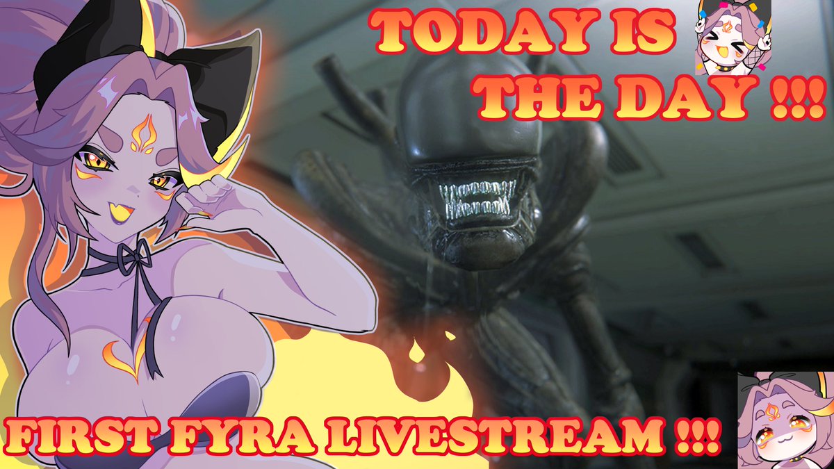 FyraBlaze's tweet photo. 🔥TODAY IS THE DAY !!🔥

See you all around 1 PM CEST ! 🧡💛 https://t.co/NTk0fn1k23