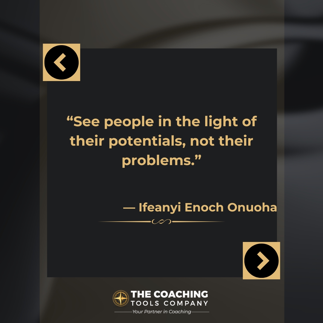 ToolsForCoaches's tweet photo. Coaching is about seeing potential.

It is not about fixing what is wrong, but recognising what is possible and helping others move toward it.

Sometimes, belief is the most powerful intervention.

Who are you helping see their potential today?

#Coaching #thecoachingtoolscompany https://t.co/fMAcImvdyd