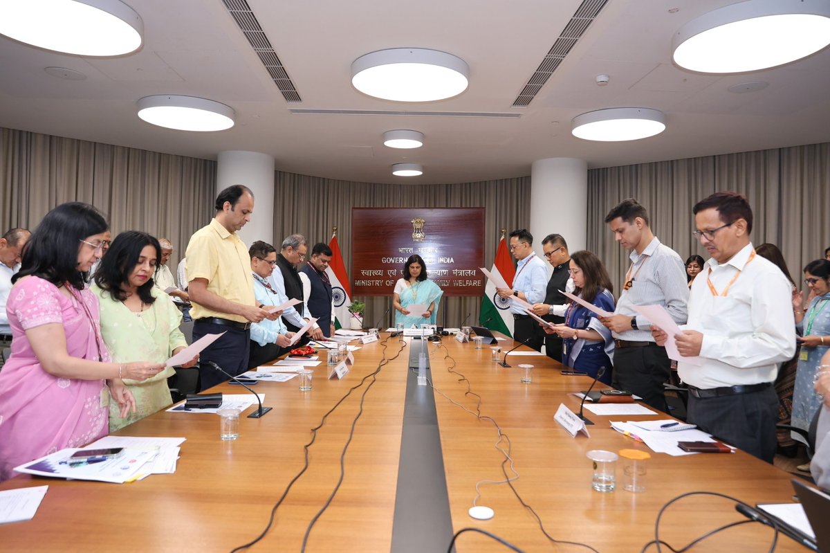 MoHFW_INDIA's tweet photo. Advancing India’s commitment to stronger tobacco control and healthier educational environments.

On the occasion of World No Tobacco Day 2026, Union Health Secretary, Smt. Punya Salila Srivastava launched the pilot Tobacco-Free Educational Institutions (ToFEI) Application and released the Standard Operating Procedure (SOP) for Tobacco Product Sample Collection.

The initiatives aim to strengthen compliance, monitoring, surveillance and enforcement mechanisms while promoting tobacco-free campuses and safeguarding children and adolescents from tobacco and nicotine addiction. Together, these efforts mark another important step towards building a healthier and Tobacco-Free India.

#WorldNoTobaccoDay #TobaccoFreeIndia
