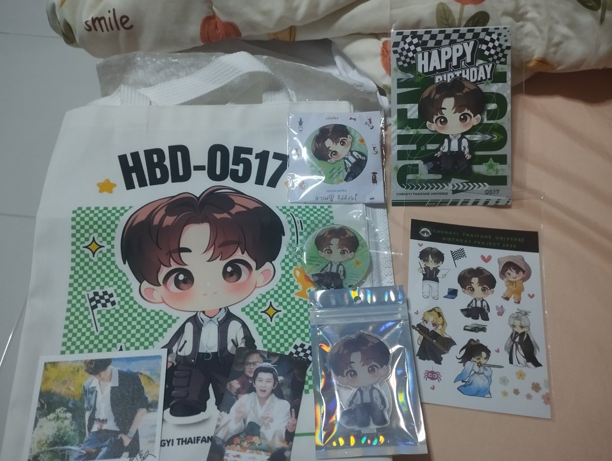 Meenamame's tweet photo. ขอบคุณ ChengYi ThaiFans Universe กับ  ของขวัญกิจกรรมวันเกิดเฉิงอี้ ที่ได้ร่วมโดเมทไป 
 ได้รับแล้ว น่ารักมาก 💚
และสุดประทับใจในกิจกรรมแฟนคลับเฉิงอี้น่ารักทุกคน

#ChengYi #เฉิงอี้ #成毅
#Chapter36thofChengYi
#HappyChengyiDay https://t.co/RGEs6FthvB