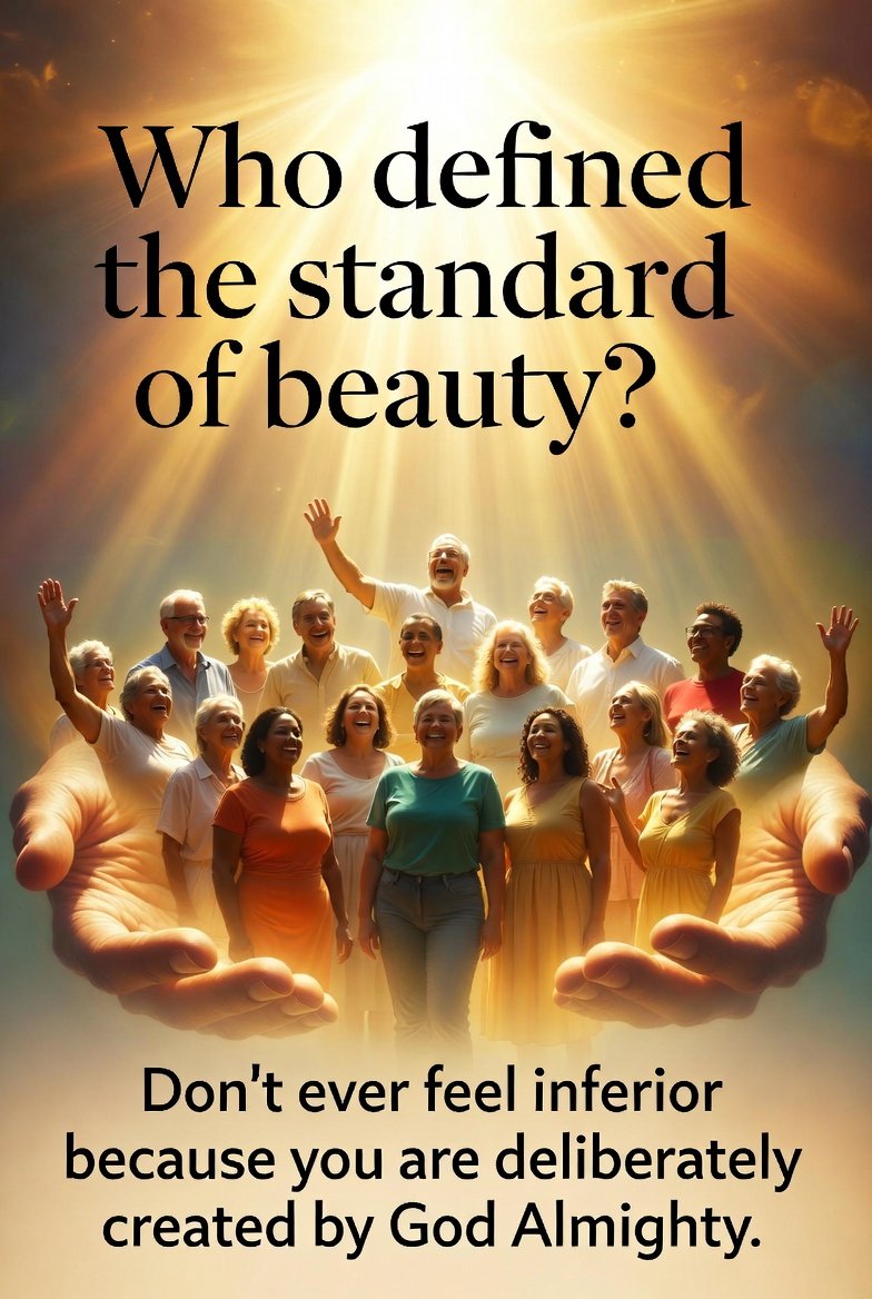 sirkeyzman's tweet photo. Who defined the standard of beauty?
Dont ever feel Inferior because you are deliberately created by God Almighty.
#beauty #deliberately #GodAlmighty https://t.co/AKv35nhKfJ