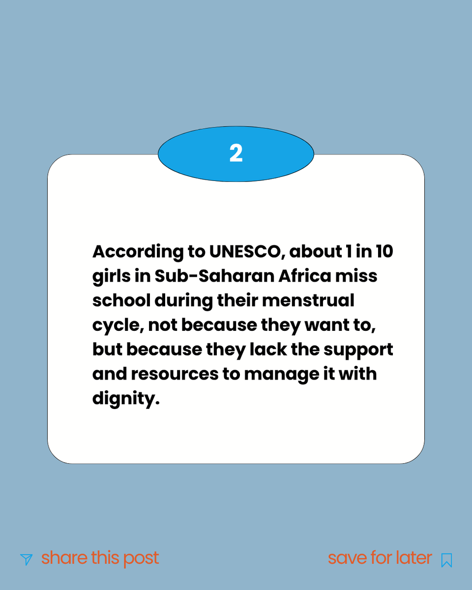 dobetatogether's tweet photo. Period poverty is still keeping girls out of school.

Let’s change that.

Support dignity and access for every girl at  Beta Together￼

#EndPeriodPoverty #GirlsEducation #MenstrualHealth #Betatogether https://t.co/E03zjpXYqa