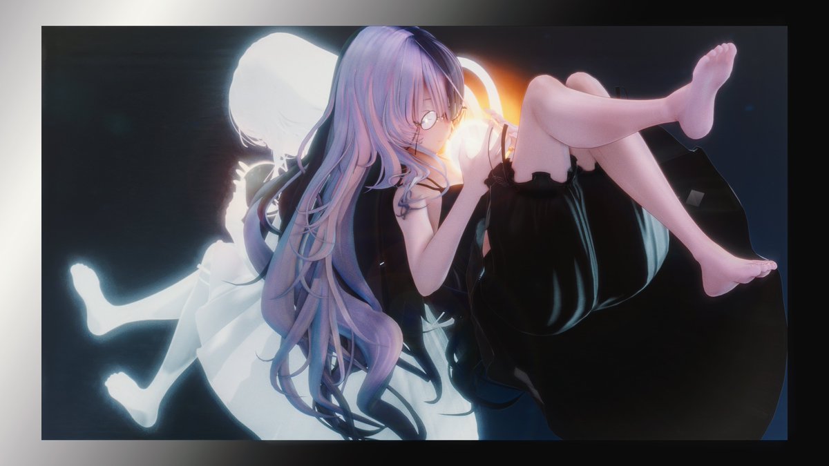 taneoji29's tweet photo. 「核融合」
 #一周年VRC感情の解釈フォトコン https://t.co/NSbDwrjIZy