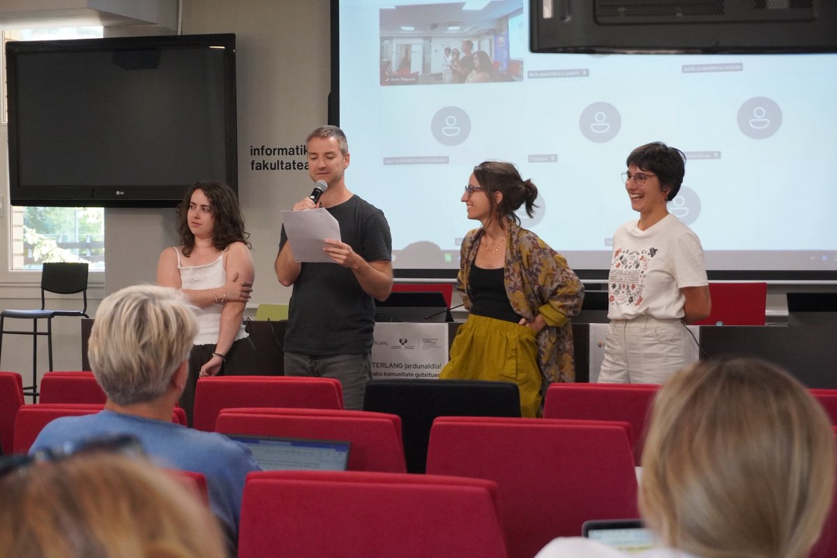 FOSTERLANG_EUR's tweet photo. We hereby conclude the event. Thank you all very much for participating, and special thanks to the UNESCO Chair of World Language Heritage (EHU) @UNESCOmho for organizing it. See you next time!
Eskerrik asko!🫂
#Fosterlang https://t.co/CVs1rITooJ