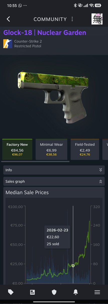 MurmeIade's tweet photo. While everything is plummeting to the ground, one sole survivor is fighting in my inventory

#cs2 https://t.co/C3gHMTwrNt