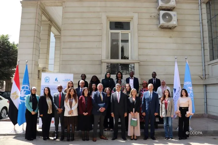 UNEgypt's tweet photo. Egypt’s contribution to🇺🇳 @UNPeacekeeping goes beyond personnel. 
It plays a key role in shaping peacekeeping policy and training through institutions like the @CairoPeaceKeep.
A true partner in building sustainable peace worldwide🇪🇬🙏
@MfaEgypt https://t.co/Vw8FqxMD91