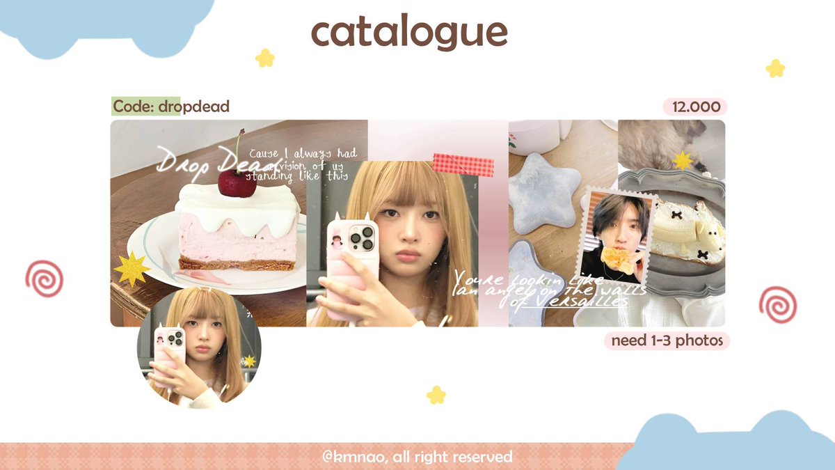 kmnao's tweet photo. any interaction will be appreciated! timakaci

haloo, kenalan yuk sama 6 anak baru ku :3 kalau ada kesamaan dengan ba lain tolong kabari aku baik baik di dm atau tele oke! mentemen, aku juga open titip dan layout dibawah ada yang ufs <3

#bealanja https://t.co/rBgk3OMGF5