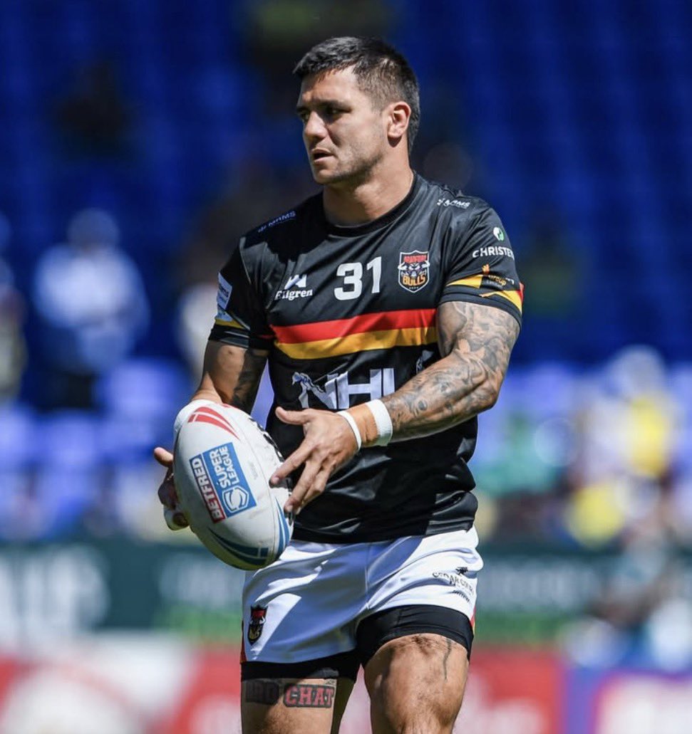 TheGameCaller's tweet photo. Jayden Nikorima says that he is still working on building his match fitness following the long injury that has limited him to just four appearances so far in 2026.

The good news for the Bradford Bulls supporters is that Jayden will spend the next two weeks resting and recovering so he can perform consistently in the second half of the Super League season.

He feels that the club’s narrow defeat to the Warrington Wolves was down to repeated mistakes in silly areas and poor game management, which ultimately cost them.

Jayden also says that he was initially shocked but is excited about the club’s Las Vegas fixture against the Leigh Leopards in 2027, because he has personal memories there from his wedding there.

The Bulls star described the Vegas trip as a once-in-a-lifetime opportunity for supporters and said it would give Bradford major exposure in recruiting big name players, crediting the club’s co-owners for pushing the team onto a bigger stage.

𝐋𝐢𝐬𝐭𝐞𝐧 𝐇𝐞𝐫𝐞 👉 https://t.co/N9vWhQ8V7n