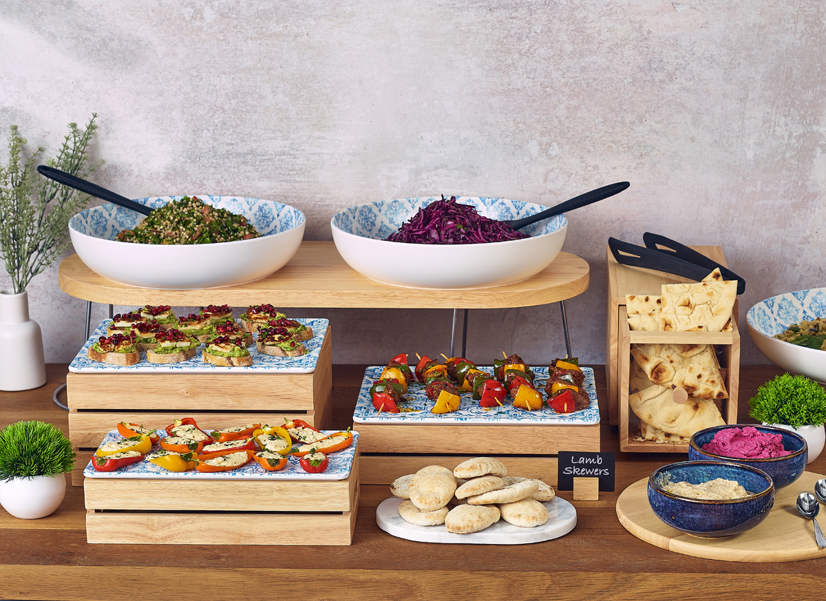 Genware1's tweet photo. Create multi-level food displays with our versatile Hevea Wood Plinths. Crafted from FSC™ 100% certified hevea wood, they offer the ideal surface for volume displays, which can be combined with non-slip risers to add dimension and height.

👉 https://t.co/BMs4m7NsCy

#GenWare https://t.co/SAu73jShtQ