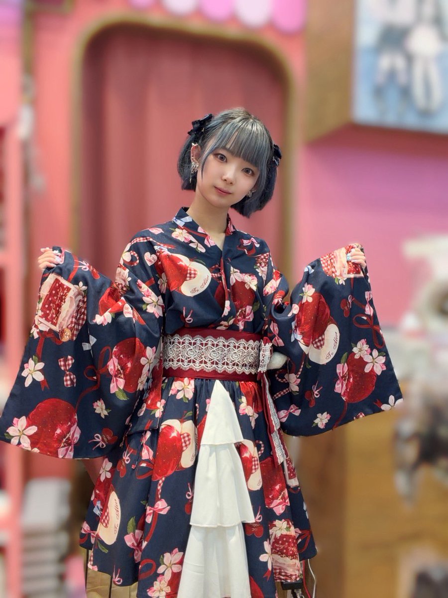 🎶 #ToAlice池袋店 🎶 スタッフのつゆです！☂️ 大人気浴衣シリーズの