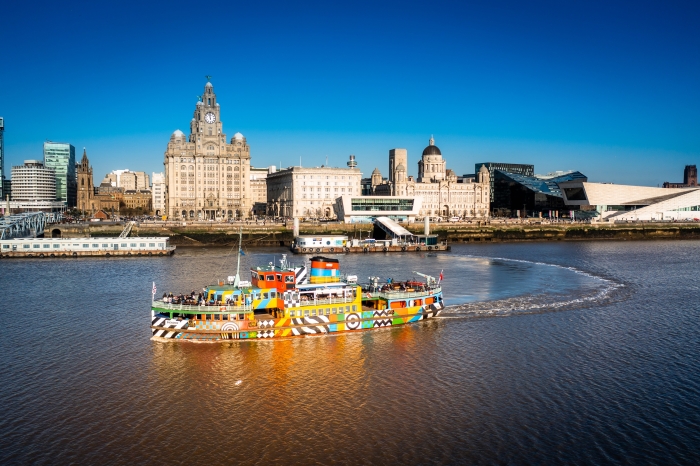 LiverpoolTIC's tweet photo. Discover Liverpool from a new perspective with a scenic @MerseyFerries Mersey Ferry ride!
 
Whether you’re here for a day or making the most of half-term, enjoy stunning views and unforgettable moments on the water. 

#MerseyFerry #FerryCrossTheMersey #HalfTerm https://t.co/K7z3mgYtzF