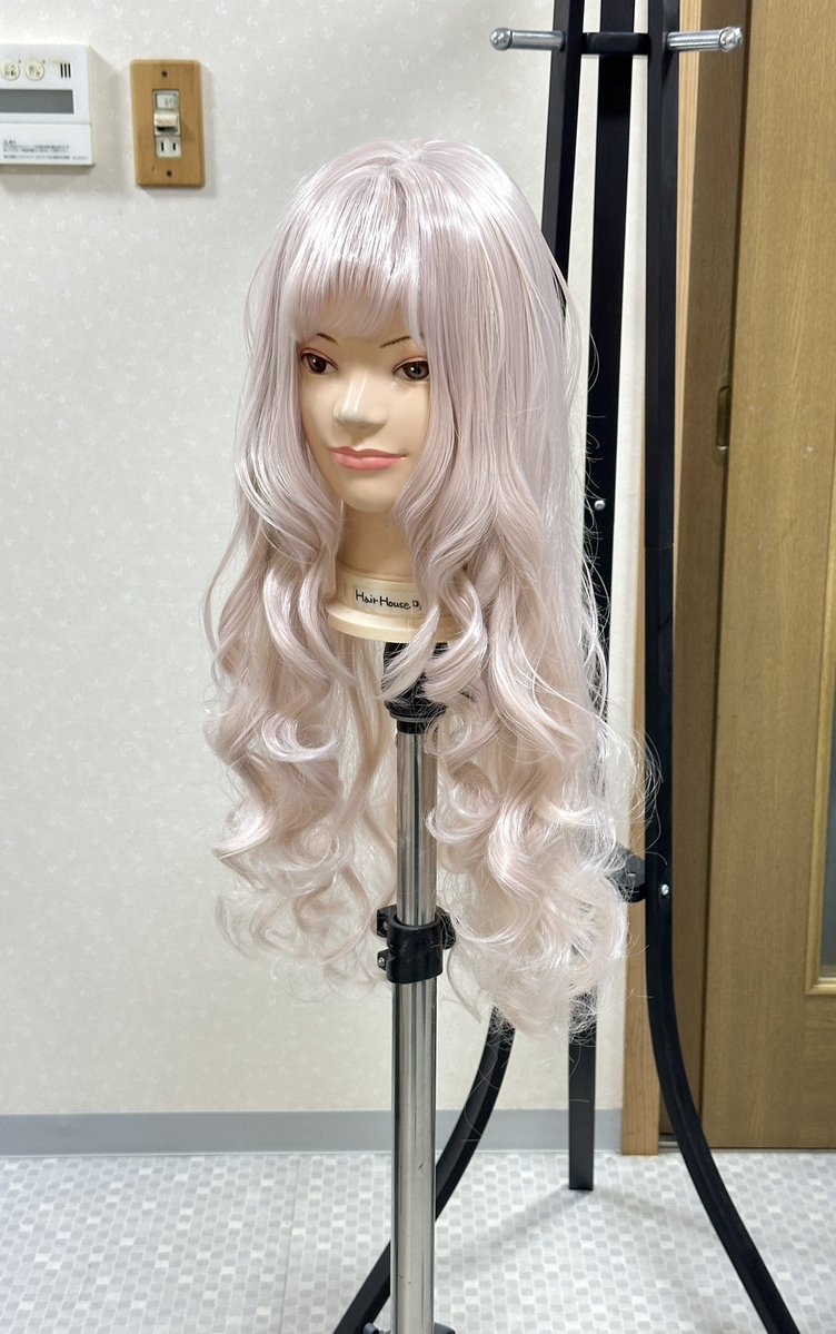 さき✦︎様 ウィッグオーダー パーツウィッグのセットをさせて頂きました✨ お送り頂いた前髪