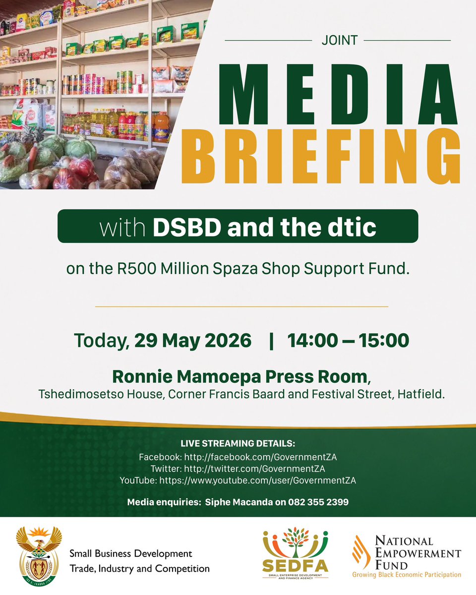 Department of Small Business Development tweet media