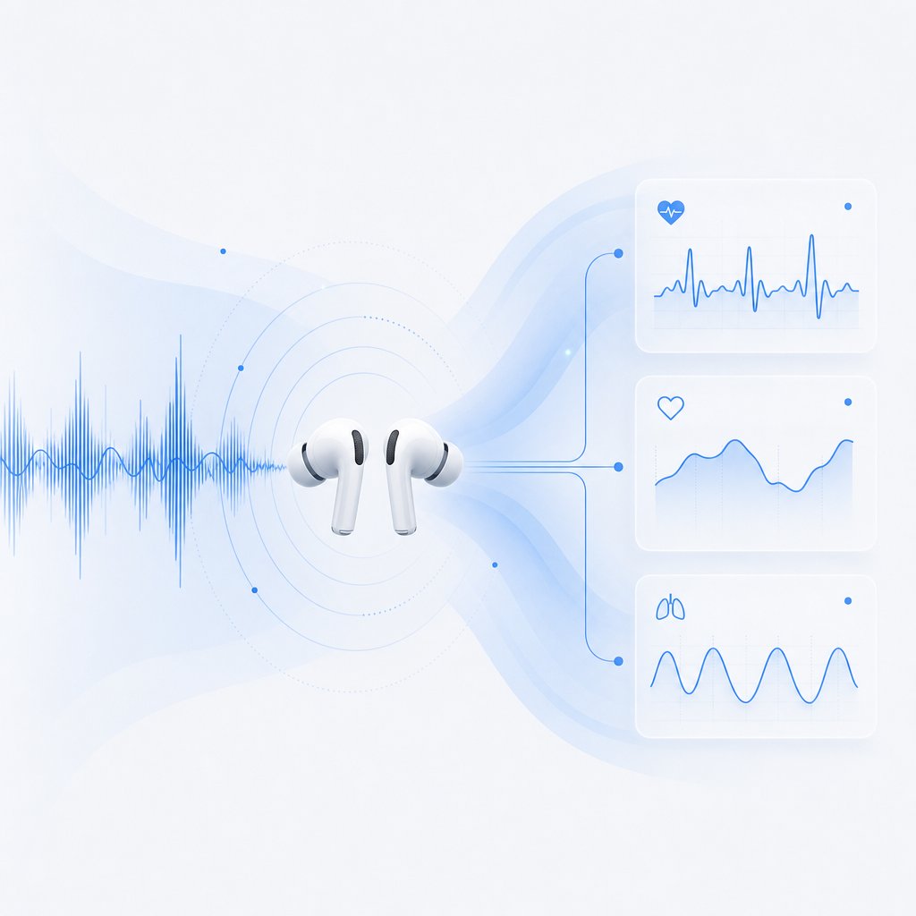 TheBlueBoxDev's tweet photo. Auryx raised $2M to turn earbuds into health monitors via AI acoustic analysis. The hardware is here. The engineering challenge, acoustic biomarker models and personalization at scale, is where the actual product is built. https://t.co/OHueg9Emwx