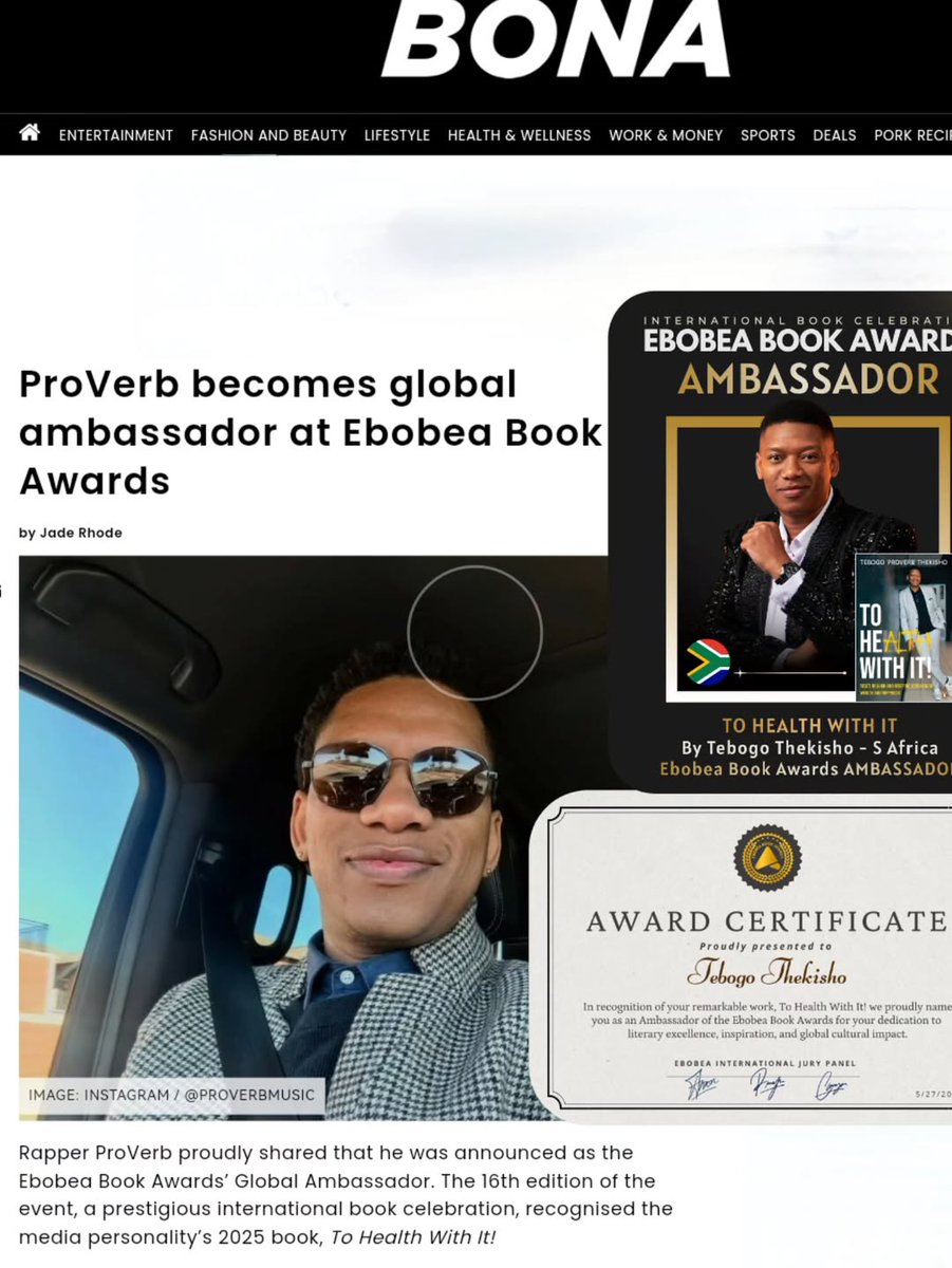 ProVerbMusic's tweet photo. Truly Honored 🙏🏽 :
 https://t.co/jdpyuKtbGn
@ebobeabookaward https://t.co/hXK8kfNiHE