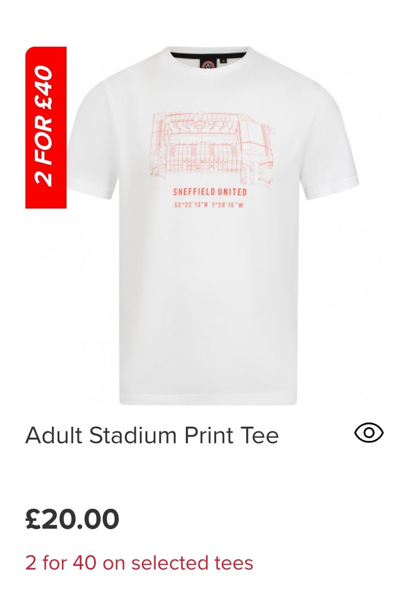 ChampionshpTalk's tweet photo. A great deal on offer from Sheffield United…

1 for £20, or 2 for £40 🤦‍♂️🤣🤣

#sufc #twitterblades https://t.co/bbiwZuaeM6