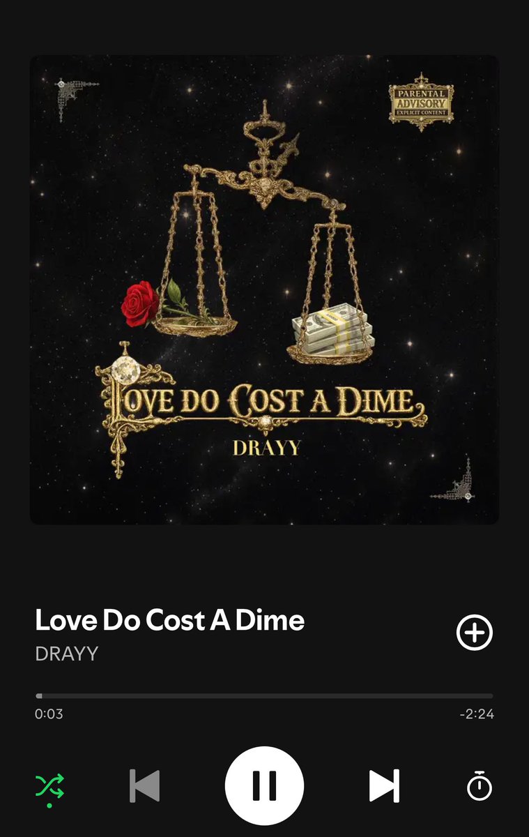 ArtisteTag's tweet photo. FRIDAY FOCUS:
DRAYY - LOVE DO COST A DIME. (NEW SINGLE) 🎧

NOW OUT!📍 https://t.co/fa4iHmPFrs