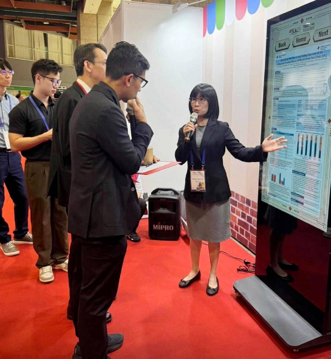 NUHCS's tweet photo. Ms Lee Choy Yee, Advanced Practice Nurse (APN), #NUHCS, &amp; team presented outcomes from the NUHCS APN-led Chest Pain Clinic at #APSC2026 in Taipei — highlighting its role in reducing unnecessary overnight hospital stays &amp; improving access to timely patient care ❤️
@apsc_office https://t.co/QeFokhHnh3