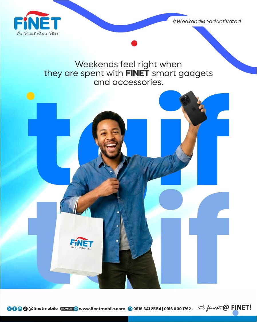 FinetMobile's tweet photo. TGIF with FINET! 🎉
The weekend is calling📱

From smartphones to speakers and everything tech, FINET has what you need to make your weekend smarter, louder, and more fun. 😎✨

Walk into any FINET store today and give yourself that well-deserved upgrade. https://t.co/W8sGe4IWM9