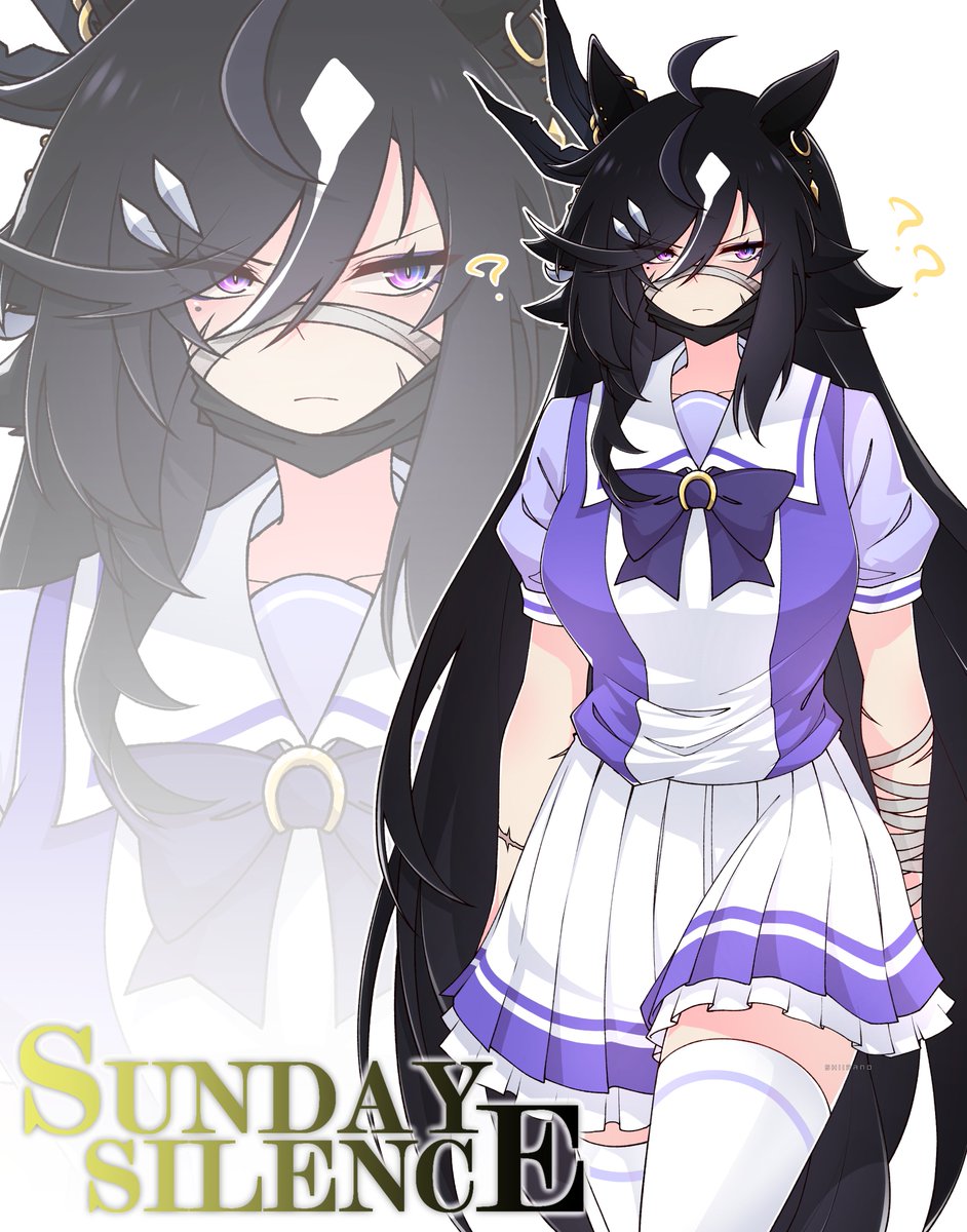 _Shiirano's tweet photo. Sunday Silence <3

( Repost cuz I forgot her beauty mark-- ) https://t.co/CxBnGu0szY