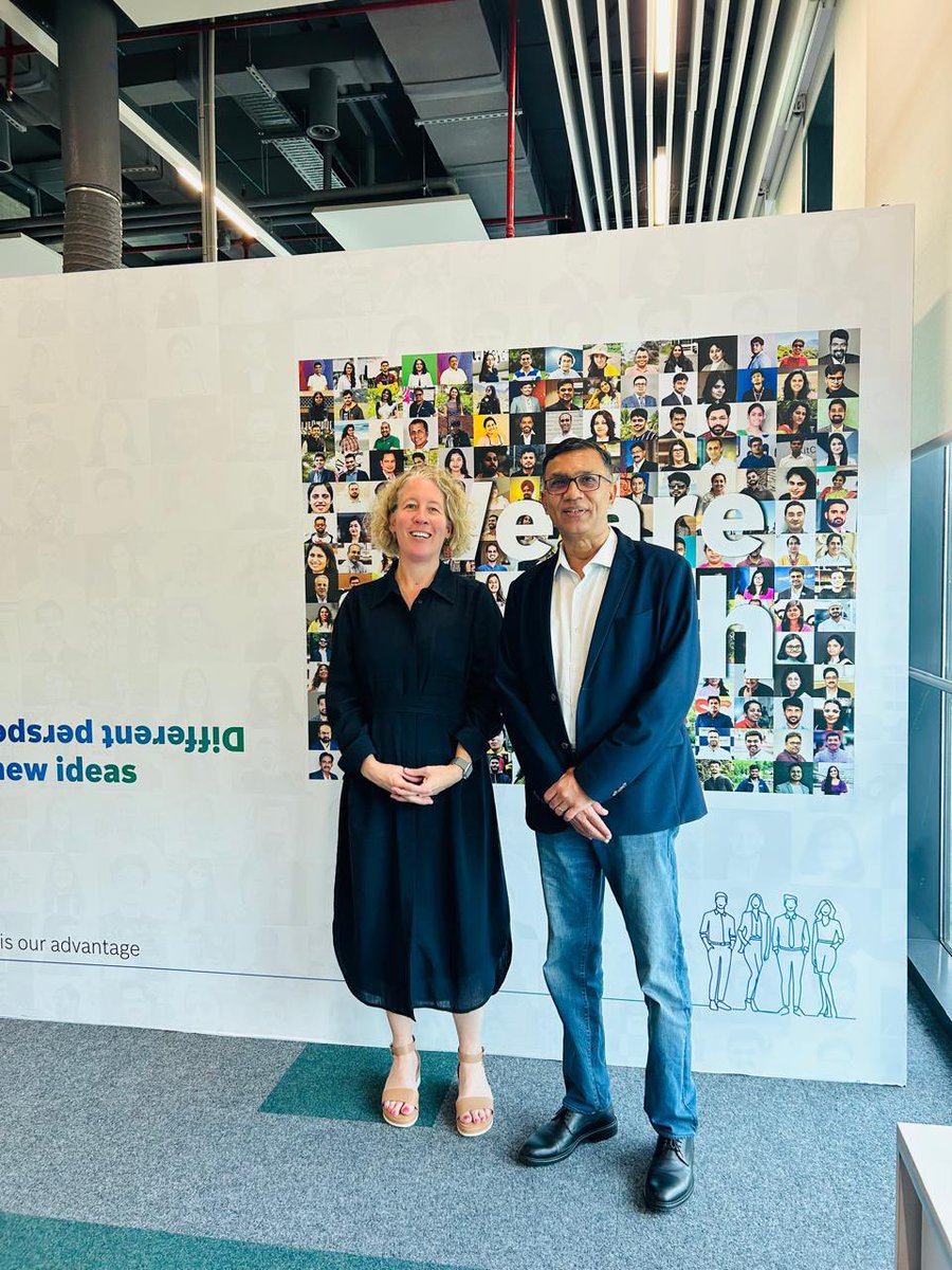 AusCGBengaluru's tweet photo. Research Officer Urvashi and I visited @boschindia and met Mr Guruprasad Mudlapur, Managing Director and Chairperson, CII Karnataka and team. Useful update on Karnataka's diverse and active CII chapter, and a discussion on Indian and global economic opportunities &amp; challenges. https://t.co/yjAb7C2Bi2