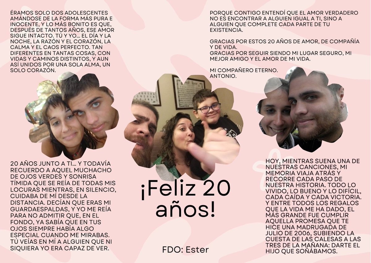 Roleon_ES's tweet photo. Este fin de semana celebramos nuestro aniversario 💕
Por eso, el 29 de mayo por la tarde y el 30 de mayo permaneceremos cerrados.
Gracias por acompañarnos siempre y permitirnos seguir sumando años juntos 🥂💖 https://t.co/kySTjBs8cS