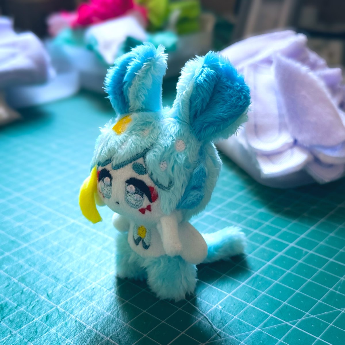 ハンドメイドぬいぐるみ】黒毛玉くん【どせい工房】 【公式通販】
