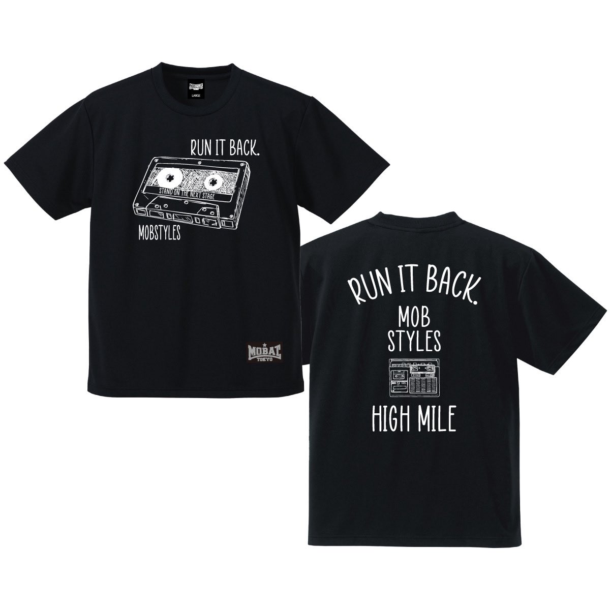 mobstyles_staff's tweet photo. 【INFO!!】 #新作入荷
・ RUN IT BACK Tee
https://t.co/OkrKS93ezC
MOBATワッペンは裾につきます！

・ RUN IT BACK DRY Tee
https://t.co/IihjHQeRoL
ワッペンは肩につきます！
 
BLACK／WHITEの2色展開。
以下の直営店舗でもご覧ください！
 
&amp;MOSH @info_andmosh
#MOBSTYLES https://t.co/JGOynrbX04