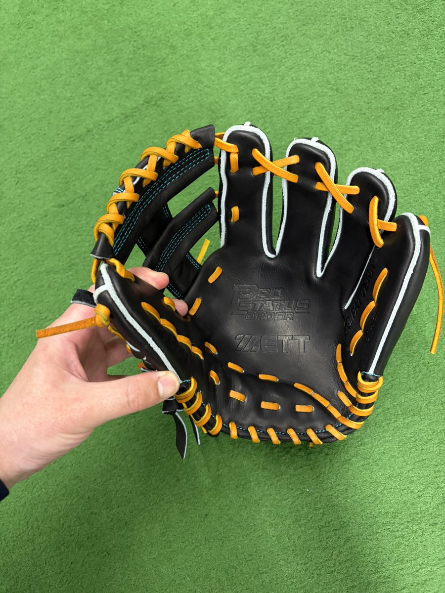 ZETT プロステイタス硬式オーダー　キップレザー ZETTプロステイタス硬式オーダーグラブ 246型吉川モデル ウェブ G
