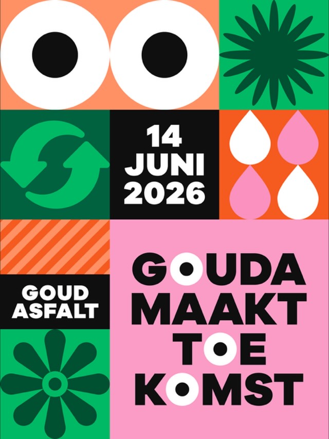 RaymondAarsman1's tweet photo. De 4e editie van het festival 'Gouda maakt Toekomst' wordt gehouden op Goudasfalt op zondag 14 juni van 12:00 - 18:00 in #Gouda. Bezoekers kunnen meedoen aan  uiteenlopende activiteiten, zoals workshops, educatie, kunst en innovatie. https://t.co/ZDXAF6q94V https://t.co/NHE0FfMkTz