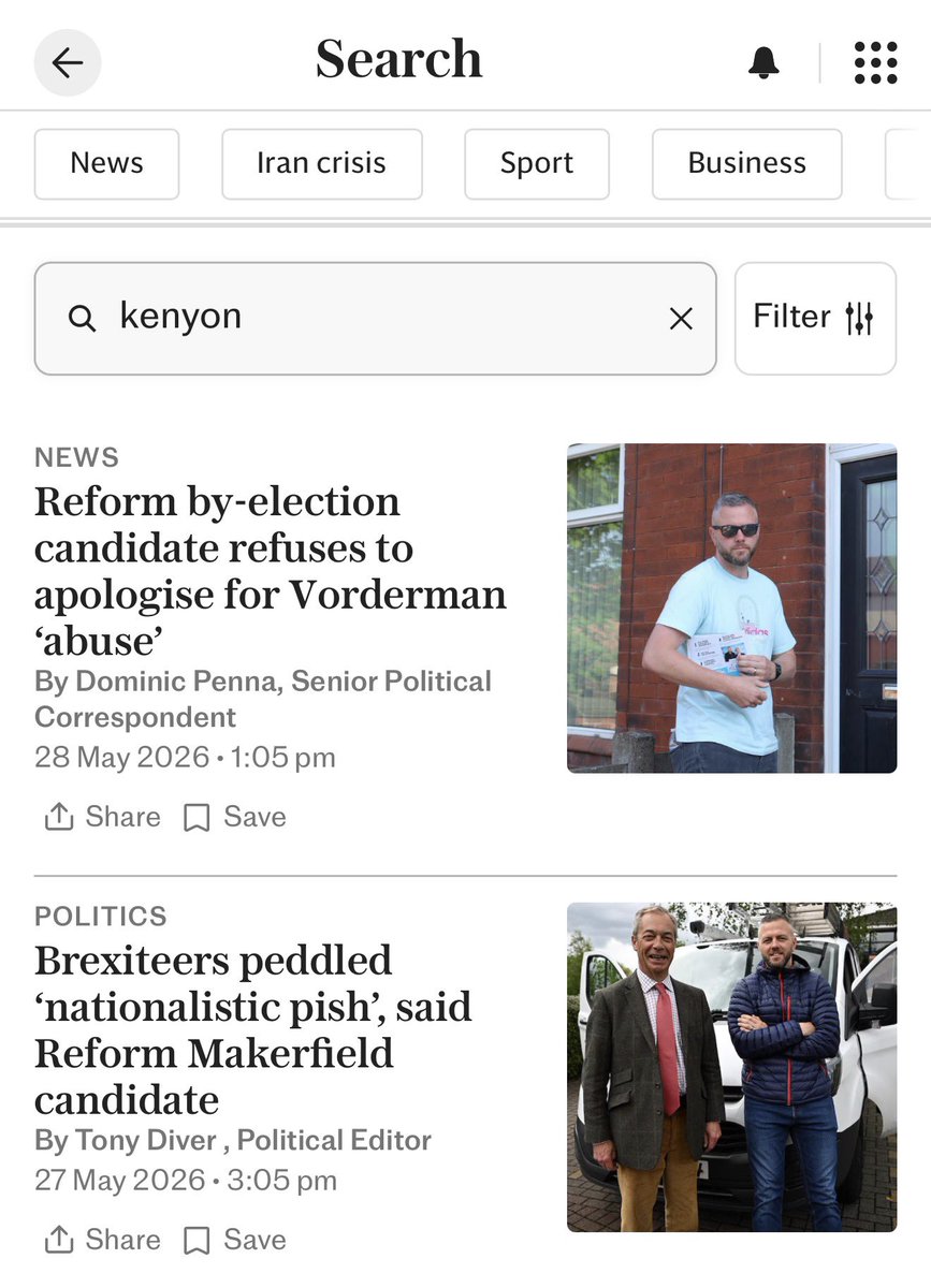 stevenmaxson's tweet photo. @TomK_Brit1993 Ah, yes, the famously left wing Daily Telegraph…mind you, they were incensed about his views on Brexit. https://t.co/VtkHex2kAe
