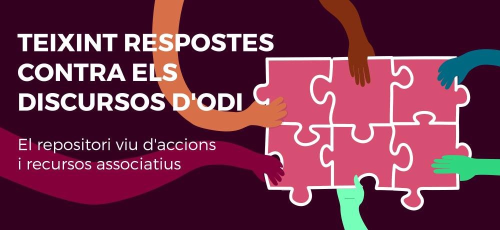associacionsbcn's tweet photo. Espai d’Acció Col·lectiva davant dels discursos d'odi! 

Un repositori compartit per visibilitzar la resposta de les entitats de #Barcelonacontra contra els discursos d’odi

Explora el repositori! 👇
🔗https://t.co/OCD49SmmNT

#ÉsOdi
#AccióTransformadora https://t.co/afS03ItE6U