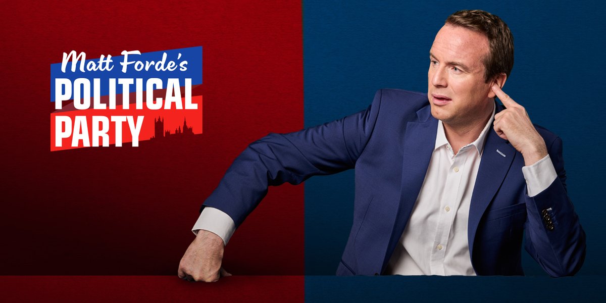 avalonent's tweet photo. .@mattforde's Political Party podcast extends West End residency for fifth time through 2027

- New season kicks off with Liz Kendall on 9th November

-Lucy Powell joins Forde for the final show of the current run this Monday 1st June

https://t.co/PMqy0P2eeX https://t.co/GhYjbQqJL0