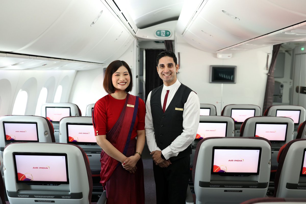 AirIndia_News's tweet photo. We are humbled to share that Air India is now a Skytrax 4-Star airline for Business and Economy Class - a reflection of consistent improvements across several customer touchpoints. Driven by 24,000+ colleagues. Backed by rising customer trust.

Onwards to 5 ⭐️

https://t.co/a7mLpbpcVP