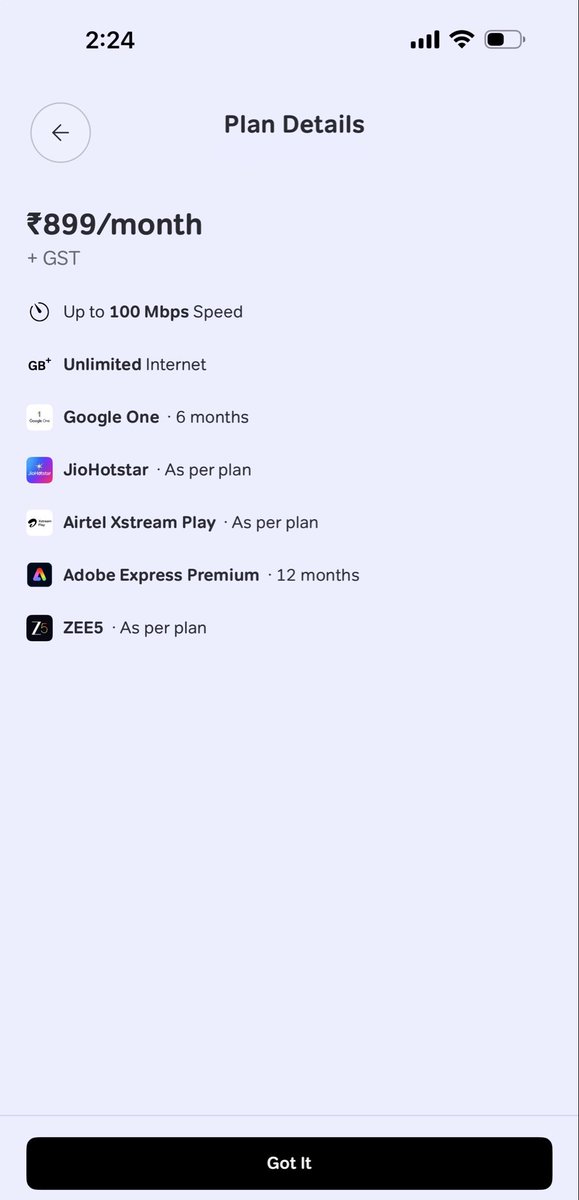 ParthPande3's tweet photo. I have posted photos of speed and plan of both the operators. What’s amazing is that I have same plan for both Airtel and Jio but one is giving 40 mbps and another one is giving 100 mbps. @Airtel_Presence @JioCare 
So, Jio is far better than Airtel imo. https://t.co/eqOUCX9uE1
